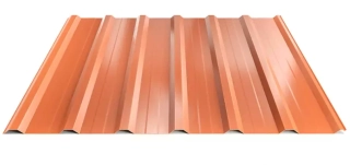 Trapézový plech Hornval T18 PLUS MAX PE lesk 0,55 mm
