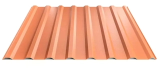 Trapézový plech Hornval T18 PE lesk 0,55 mm