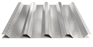 Hornval trapézový plech T55 š. 1055 aluzinek 0,5 1m2